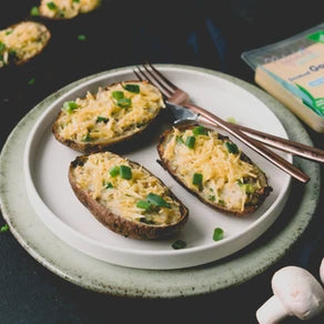 Twice Baked Cheezy Potatoes