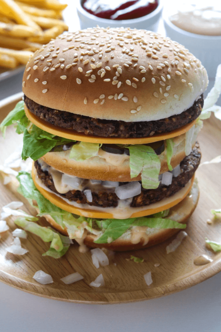 Vegan “Big Mac”