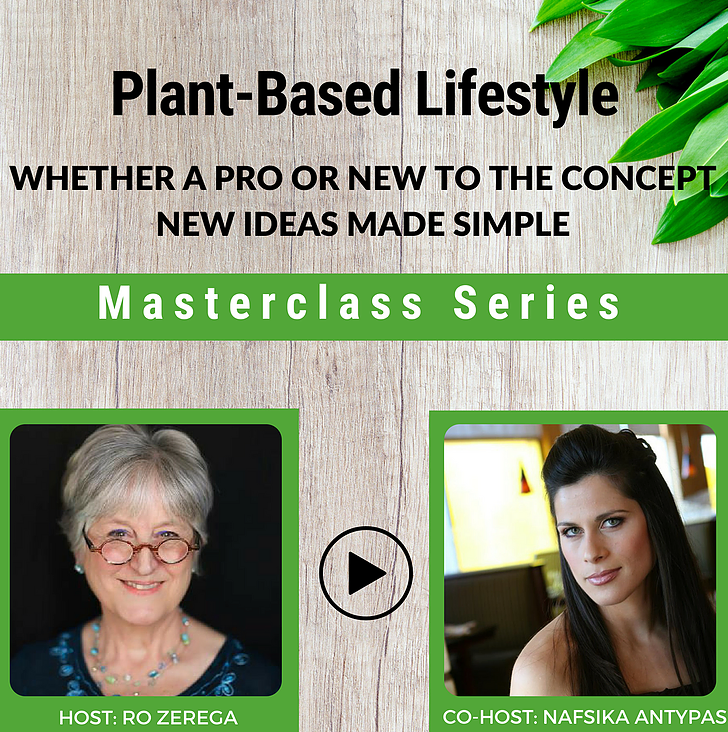 Nafsika Co-Hosts Free Online Series, Plant-Based Lifestyle