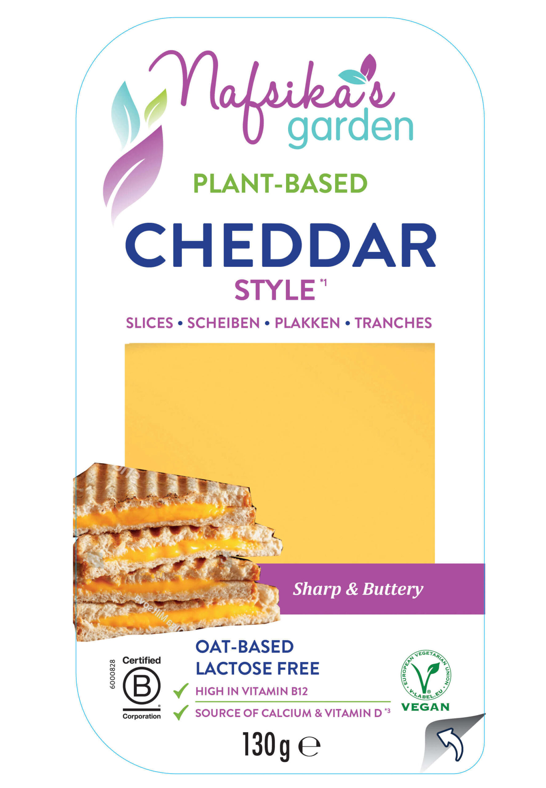 Cheddar Style Slices 130g (1)