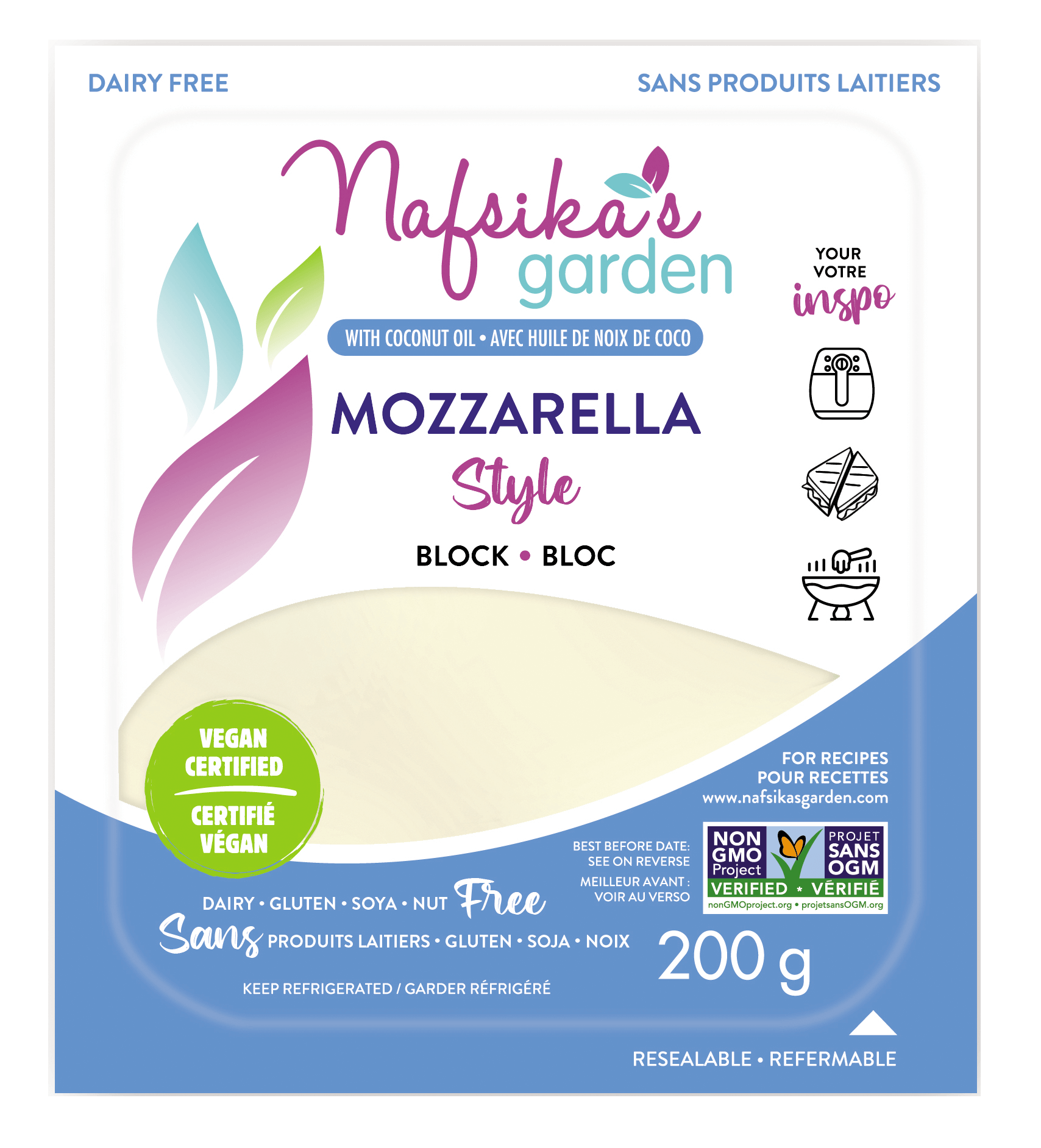 Mozzarella-Block-200g
