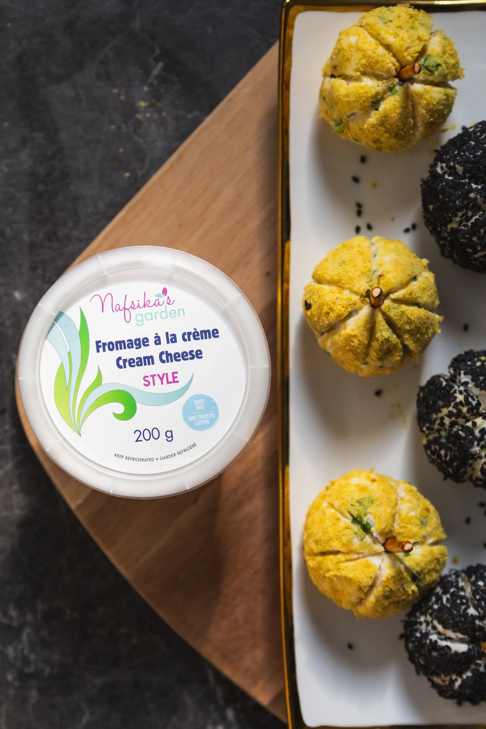 Ghoulishly Cheesy Pumpkin Bites: A Spooky Plant-Based Treat